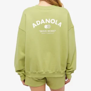 Adanola Lime Green Sweatshirt