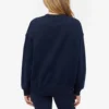 Adanola Navy Blue Oversized Sweatshirt