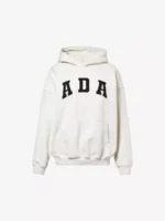 ADANOLA Logo relaxed fit cotton hoody