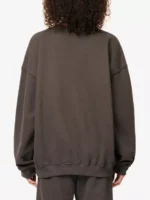 Oversized organic-cotton sweatshirt